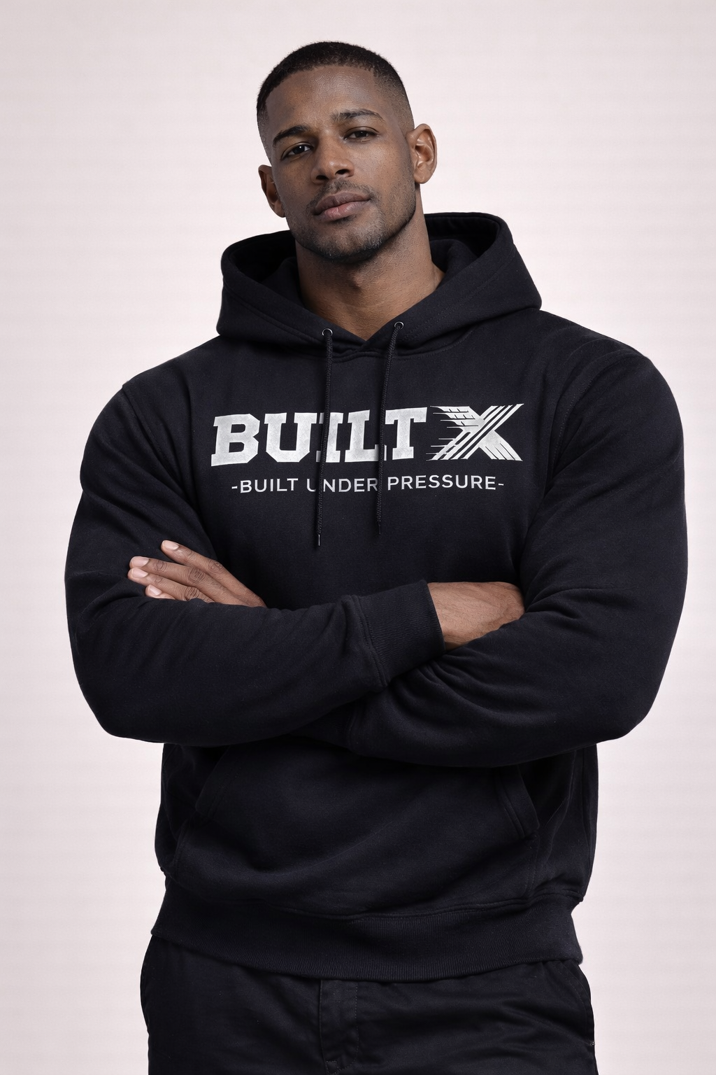 BUILTX Built Under Pressure Black Hoodie