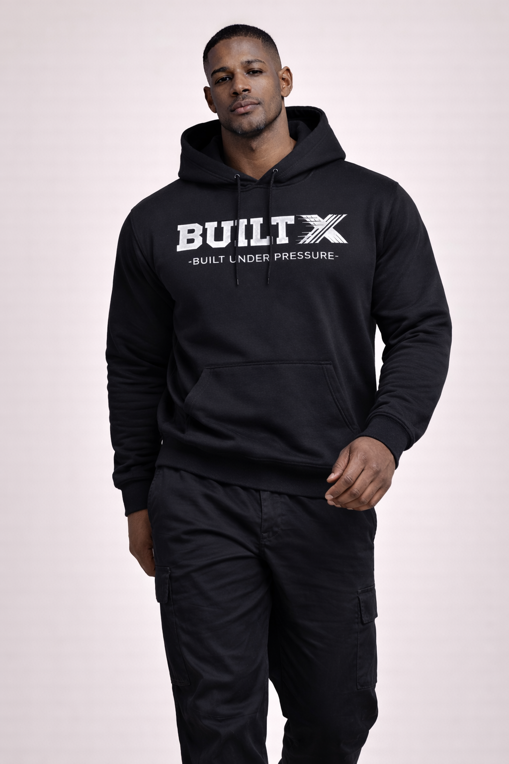 BUILTX Built Under Pressure Black Hoodie