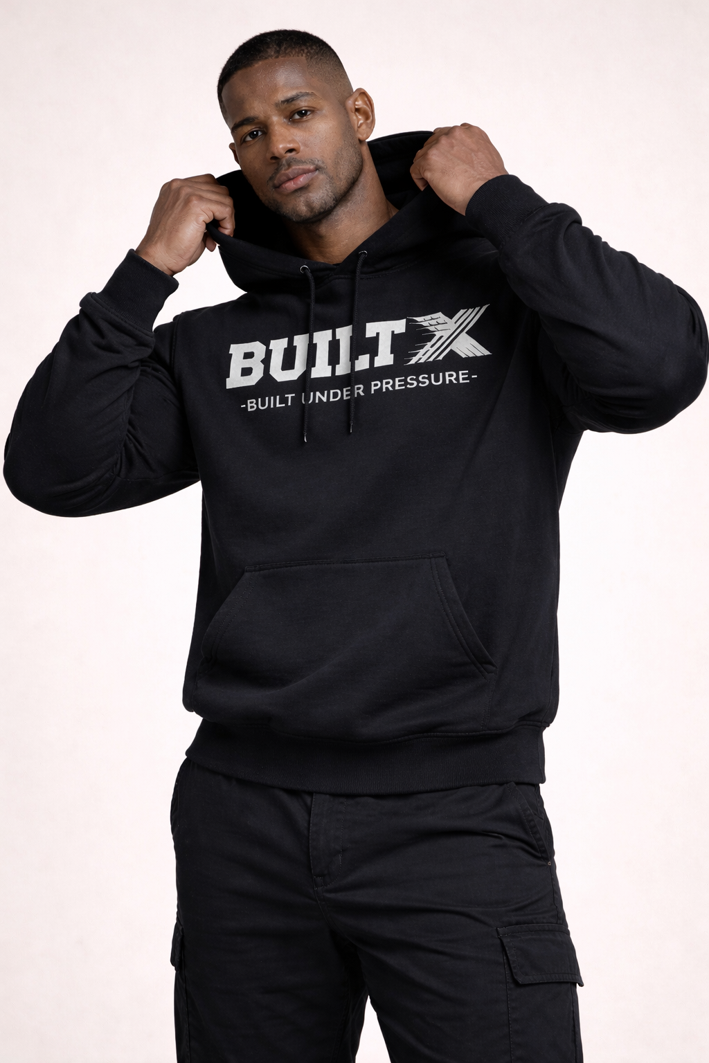 BUILTX Built Under Pressure Black Hoodie