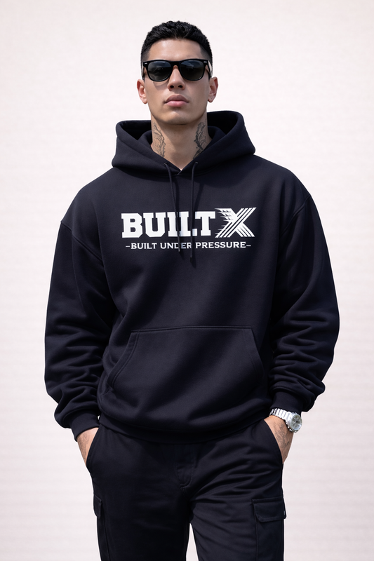 BUILTX Built Under Pressure Dark Navy Hoodie
