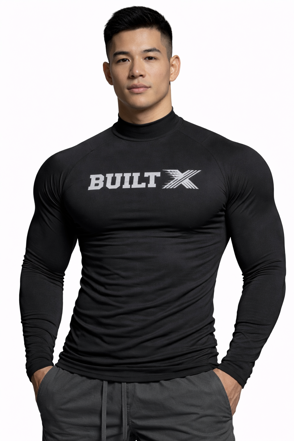 BUILTX Long Sleeve Compression Top